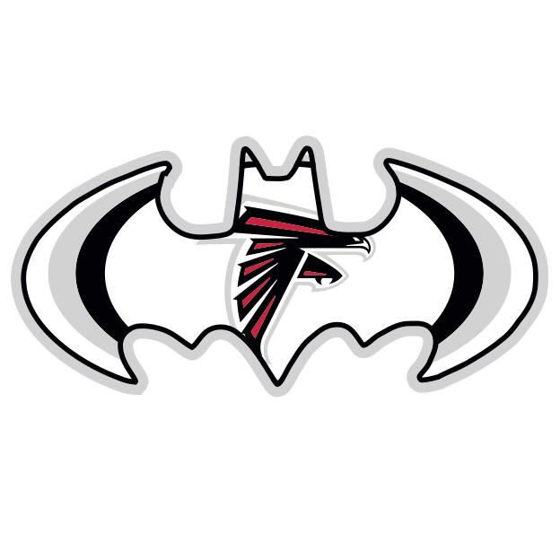 Atlanta Falcons Batman Logo DIY iron on transfer (heat transfer)